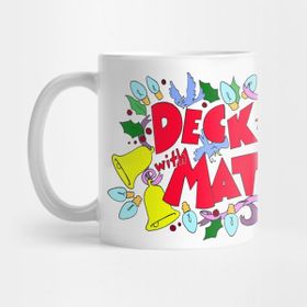Pixxa Deck The Halls Kupa Bardak