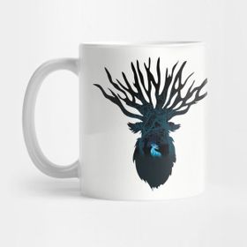 Pixxa Deer God Hayao Miyazaki Geyik Kupa Bardak