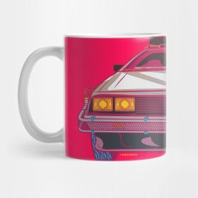Pixxa Delorean ve Ecto Geleceğe Dönüş Kupa Bardak