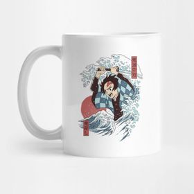 Pixxa Demons Slayer Ukiyo E Kupa Bardak