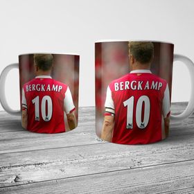 Pixxa Dennis Bergkamp Arsenal Henry Kupa Bardak