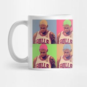 Pixxa Dennis Wormhol Rodman Kupa Bardak