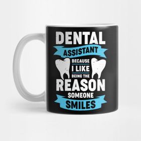 Pixxa Dental Assistant Dişçi Asistan Kupa Bardak