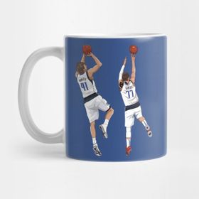 Pixxa Dirk Nowitzki x Luka Doncic Kupa Bardak
