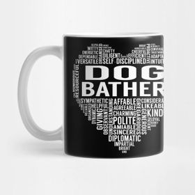 Pixxa Dog Bather Heart Kupa Bardak
