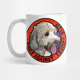 Pixxa Dogs Agaınst Trump - Otıs Kupa Bardak