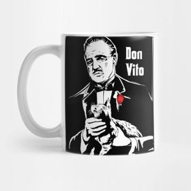 Pixxa Don Vito Art Print Kupa Bardak