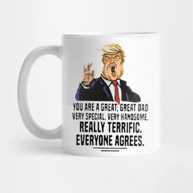 Pixxa Donald Trump - Fathers Day Kupa Bardak