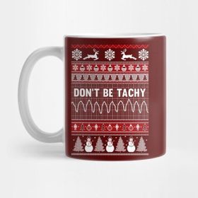 Pixxa Don't Be Tachy Ugly Christmas Sweater Kupa Bardak
