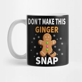 Pixxa Don't Make This Ginger Snap Kupa Bardak