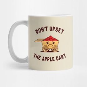 Pixxa Don't Upset The Apple Cart Kupa Bardak