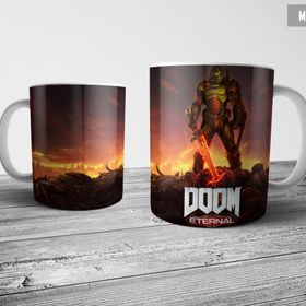 Pixxa DOOM Eternal Kupa Bardak
