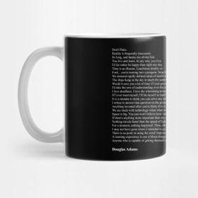 Pixxa Douglas Adams Quotes Kupa Bardak