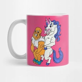 Pixxa Drawing Of A Unicorn Kupa Bardak