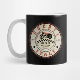 Pixxa Ducati Motorcycles Motorsiklet Italy Kupa Bardak