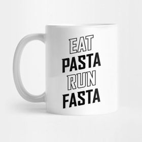 Pixxa Eat Pasta Run Fasta V2 Kupa Bardak