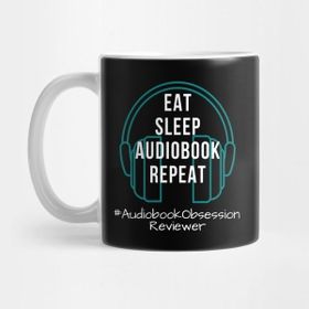 Pixxa Eat Sleep Audiobook Repeat Kupa Bardak