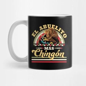 Pixxa El Abuelito Mas Chingon Mexican Grandpa Kupa Bardak