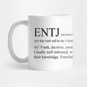 Pixxa Entj Personality Dictionary Stylen Light Kupa Bardak