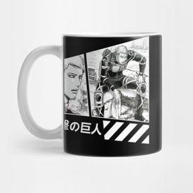 Pixxa Erwin Smith - Attack On Titan Kupa Bardak