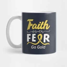 Pixxa Faith Over Fear Kupa Bardak