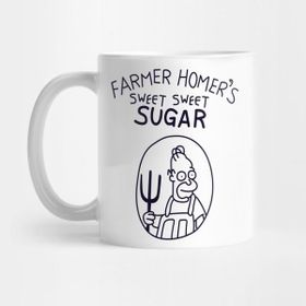 Pixxa Farmer Homerâ´s Sugar Kupa Bardak