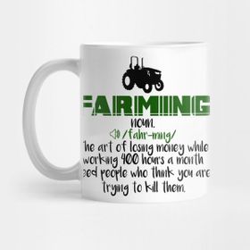 Pixxa Farming Çiftçilik Kelime Anlamı Kupa Bardak