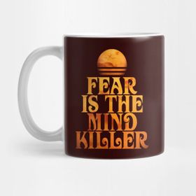 Pixxa Fear Is The Mind Killer Korku Kupa Bardak