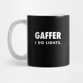 Pixxa Film Gaffer Lighting Technician Gift Kupa Bardak