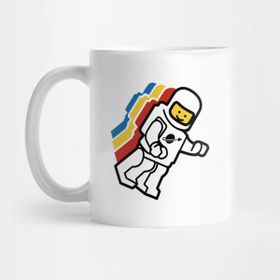 Pixxa Floating Spaceman Kupa Bardak