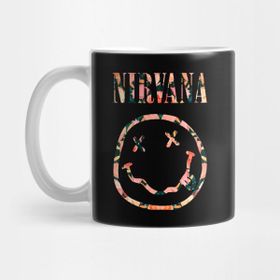 Pixxa Flowers Smiley Kupa Bardak