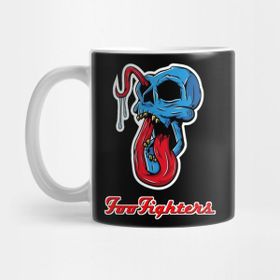 Pixxa Foo Fighters Skulls Horror Kupa Bardak