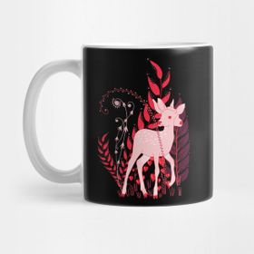 Pixxa Forest Spirit Fawn Hayao Miyazaki Kupa Bardak