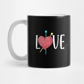 Pixxa Funny Crochet Design Love Crocheting Kupa Bardak