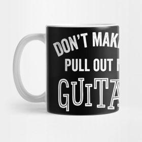 Pixxa Funny Guitar Player Guitarist Band Orchestra Gift Kupa Bardak