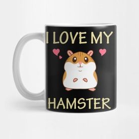 Pixxa Funny Hamster Gift Kupa Bardak