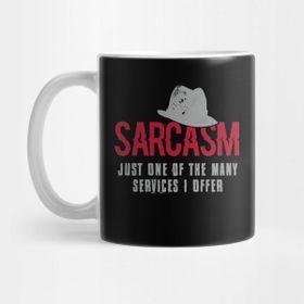 Pixxa Funny I Like My Boss And Sarcasm Gift Kupa Bardak