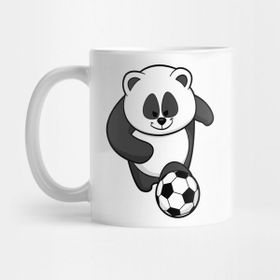 Pixxa Futbolcu Panda Kupa Bardak
