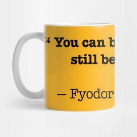 Pixxa Fyodor Dostoevsky Quote Kupa Bardak