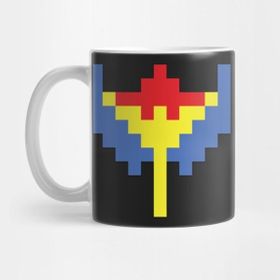 Pixxa Galaxian Art Kupa Bardak