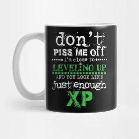 Pixxa Gamer Oyuncu Just Enough Xp Kupa Bardak