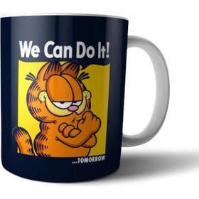 Pixxa Garfield We Can Do It Tomorrow Model 1 Kupa Bardak