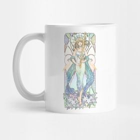 Pixxa Genshin Impact Art Nouveau Lumine Kupa Bardak