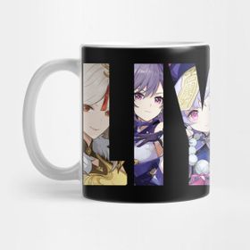 Pixxa Genshin Impact Liyue Karakterler Kupa Bardak