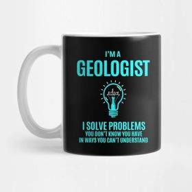 Pixxa Geologist T Shirt I Solve Problems Gift Item Tee Kupa Bardak