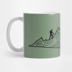 Pixxa Get Lost Hiking Topographic Art Hike Virginia State Map Kupa