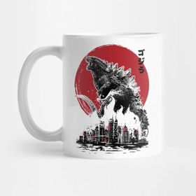 Pixxa Godzilla Gojira Kupa Bardak