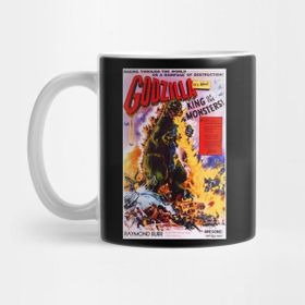 Pixxa Godzilla King Of The Monsters B-Movie Schlock Kupa Bardak