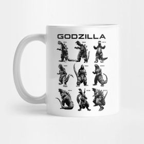 Pixxa Godzılla Years Kupa Bardak