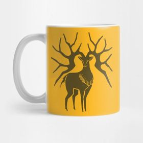 Pixxa Golden Deer Geyik Kupa Bardak
